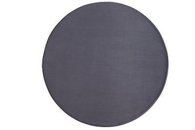 Круглый серый пуф Luton MAK interior 7LV-1881-GV