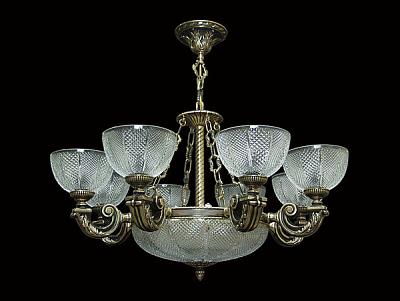 Люстра из хрусталя ХН-О-8+4 КК Диско