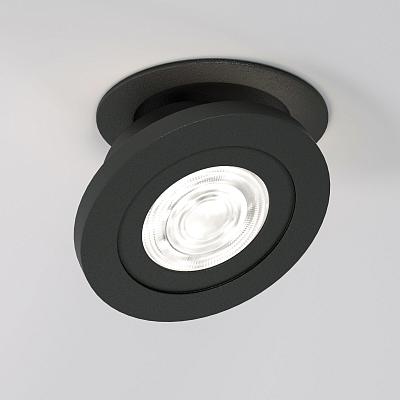 Встраиваемый поворотный светодиодный светильник 6W 4000K чёрный 25084/LED Elektrostandard 4690389196
