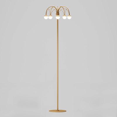 Напольный светодиодный светильник с регулировкой цветовой температуры Ragno 90194 золото