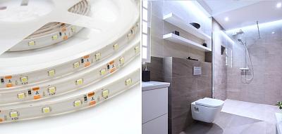 Комплект светодиодной ленты 4,8W/m 60LED/m 3528SMD холодный белый Loft-Concept 46.047-4