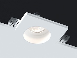 Светильник встраиваемый гипсовый Donolux Elementare DL270R1W