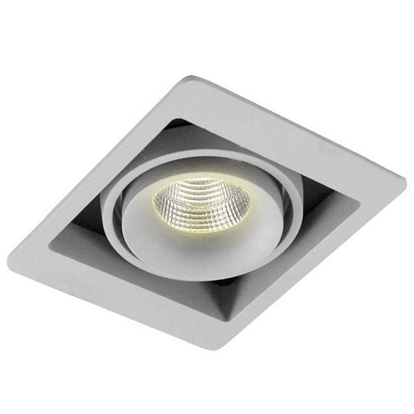 Встраиваемый светильник Donolux DL18615/01WW-SQ Silver Grey/Black