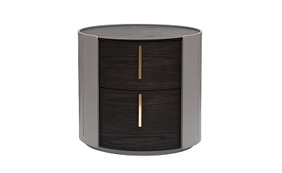 77IP-30200 Тумбочка 2 ящика темный шпон 59*43*55см