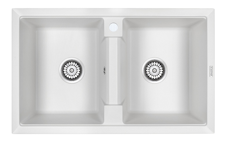 Мойка гранитная ZWILLING PM238150-WH, белый, 810х500, Paulmark