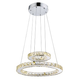 Светильник подвесной Globo 67037-24A, хром, LED, 1x24W
