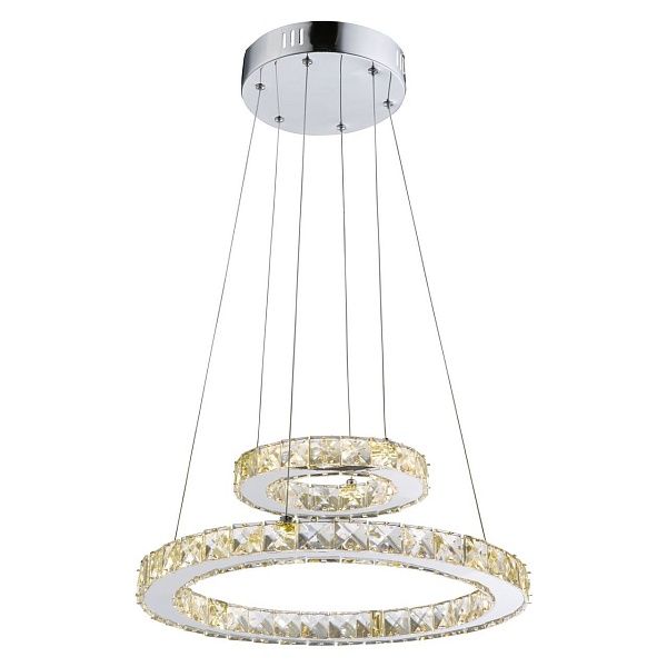 Светильник подвесной Globo 67037-24A, хром, LED, 1x24W