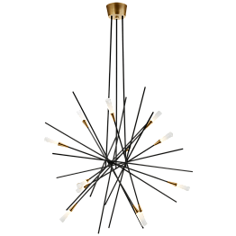 Люстра Visual Comfort Stellar CHC5600BLK