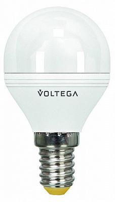 Лампа светодиодная Voltega Globe E14 6Вт 4000K 5494