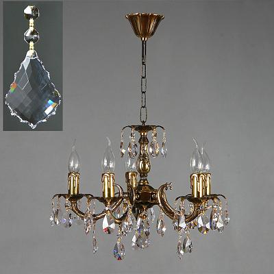 Подвесная люстра Ambiente 2226/5 PB New Leaf