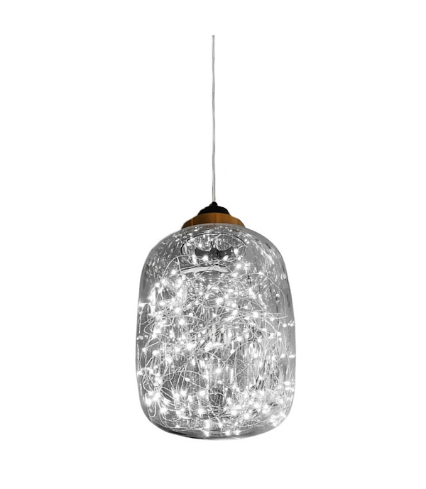 Подвесной светильник Lumina Deco Daisy LDP 6824-220 CHR+GY