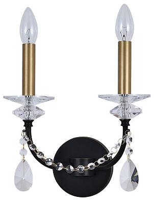 Бра Newport АНАСТАСИЯ 3972/A black+brass