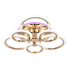 Светодиодная люстра Profit Light 1376/6 FGD A 108W+8W RGB