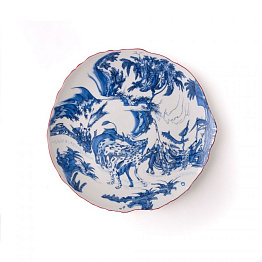 Тарелка Blue Chinoiserie Seletti 11203
