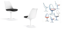 Стул Tulip Side Chair designed by Eero Saarinen in 1956 02.031