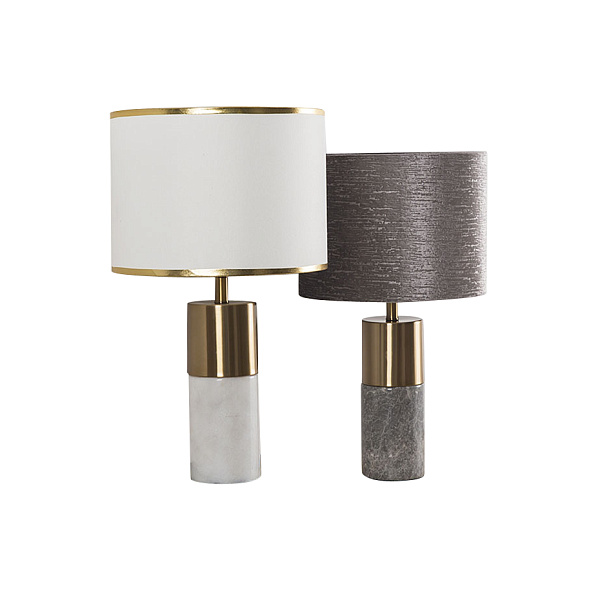 Настольная лампа LED7 Future Lighting Loft Industry Modern - Gold Line Marble