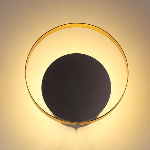 Бра Globo Ocular Sconce Circle Black 44.1459-1