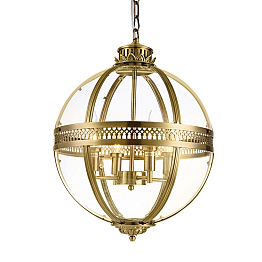 Подвесной светильник Delight Collection Residential 4 ant.brass KM0115P-4M antique brass