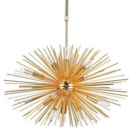 Люстра ASTRA Chandelier Sputnik Light Gold | диаметр 63 см