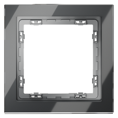 Рамка стеклянная VOLTUM S70 на 1 пост VLS110107