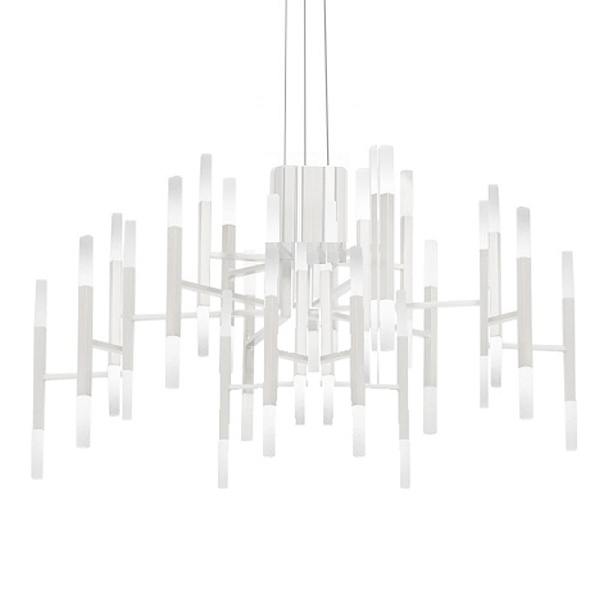 Люстра ALMA LIGHT BARCELONA White | 60 плафонов