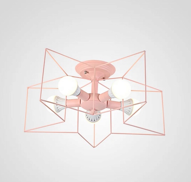 Потолочная люстра Asteri Pink Chandelux CHDL-11867