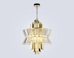 Подвесная люстра с хрусталем Ambrella Light LH41017