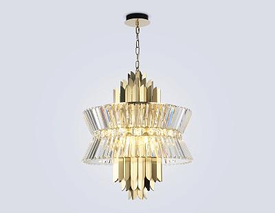 Подвесная люстра с хрусталем Ambrella Light LH41017