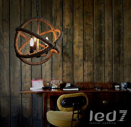 Светильник LED7 Future Lighting Loft Industry Rope Circle 2