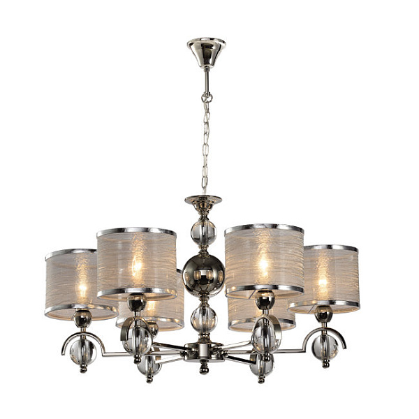 Люстра Lumien Hall НЕМИ LH1048/6H-NK-WT