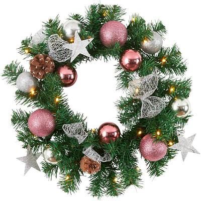 Светодиодный рождественский венок Eglo Noel 410859