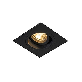 Светильник точечный Zumaline CHUCK DL SQUARE BLACK 92704