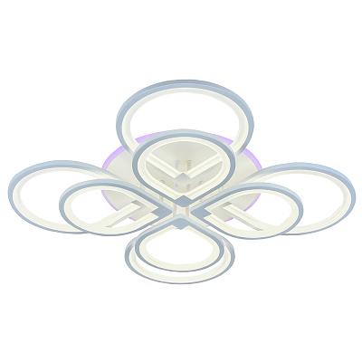 Светодиодная люстра Profit Light 8000/4+4 WHT