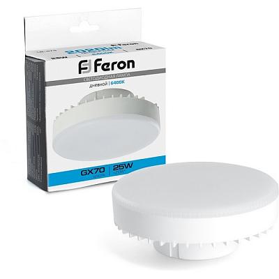 Лампа светодиодная Feron 38270 LB-474 GX70 25W 6400K Feron