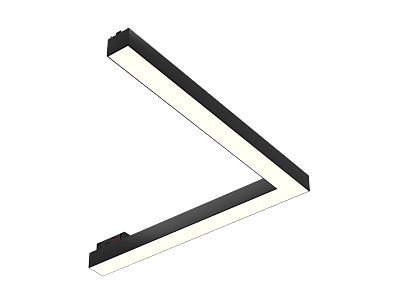 Светильник TrackLine Fold Angle (ral9005/400mm/400mm/LT70 — 4K/20W/120deg)