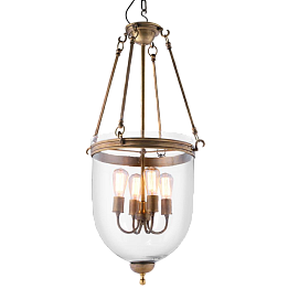 Люстра Lantern Cameron Brass M