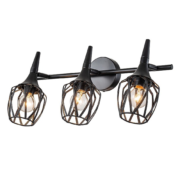 Настенно-потолочный спот Escada 1120/3A E14*40W Black
