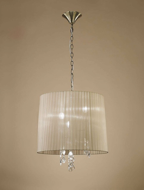 Подвесная люстра Mantra Tiffany Bronze 3880