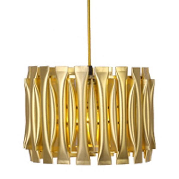 Люстра MATHENY CHANDELIER by DELIGHTFULL Gold 28 | Глянцевое золото