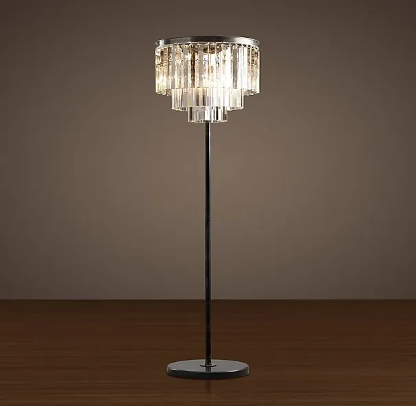 Торшер RH 1920S Odeon Clear Glass Floor Lamp