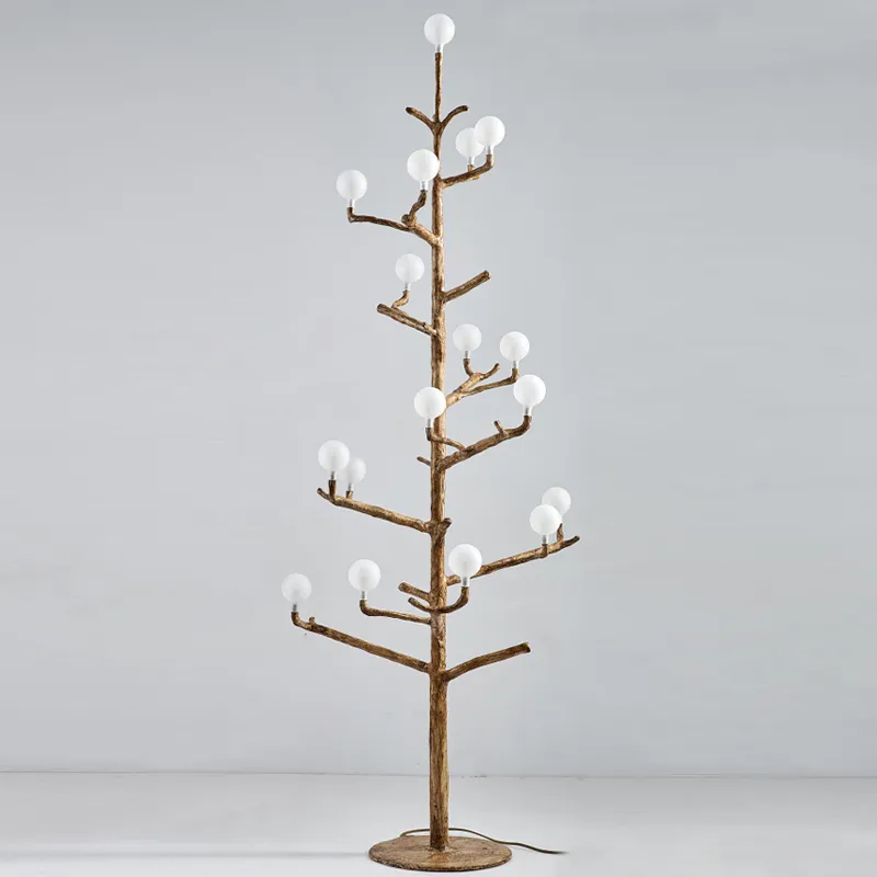 Торшер Tree branch Floor lamp vertical