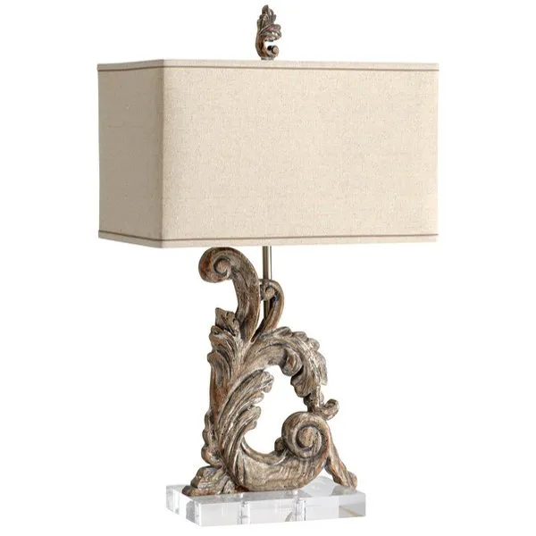 Настольная лампа Cyan Design Posy Scroll 1-light Wooden Table Lamp