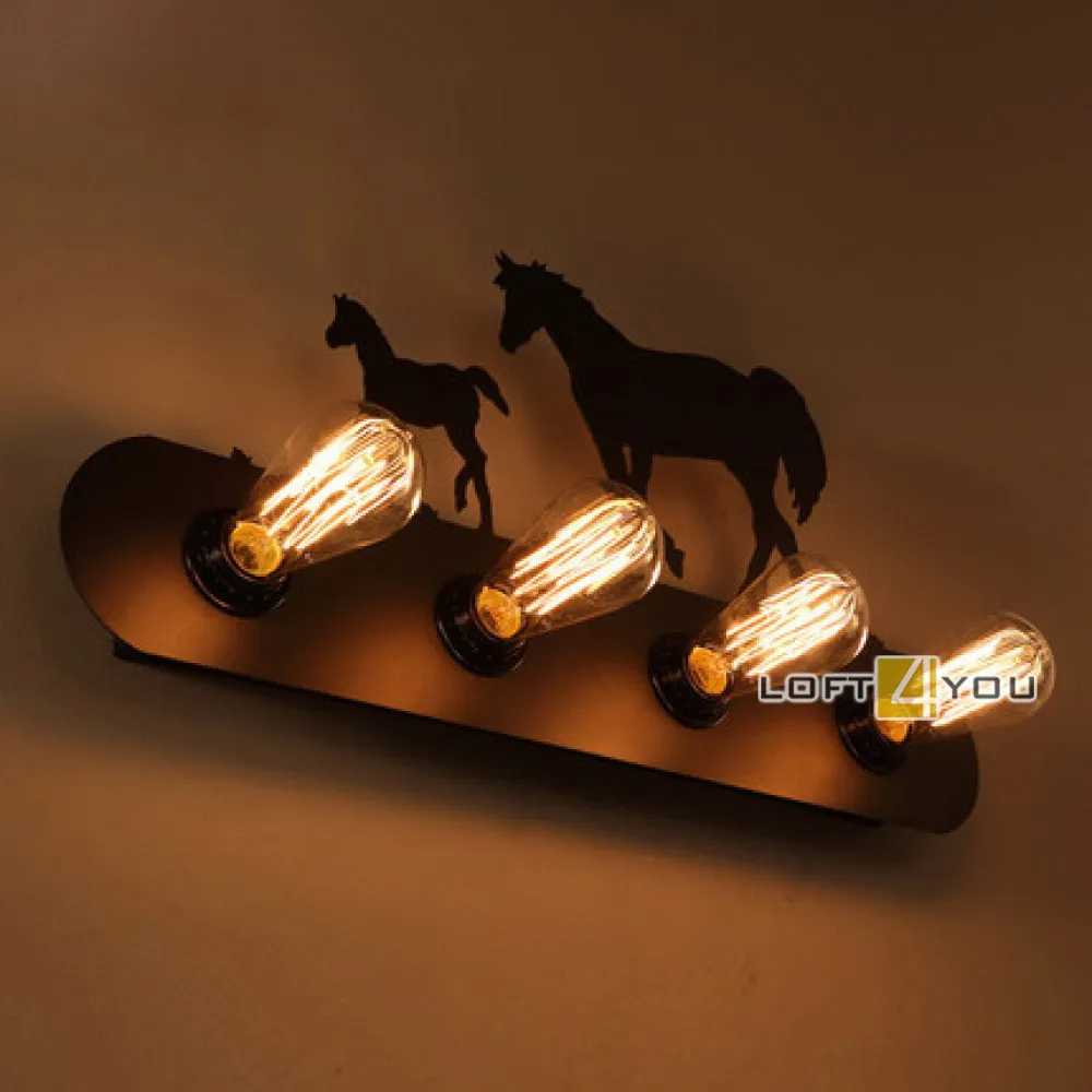 Бра Horse Edison Loft4You L00462