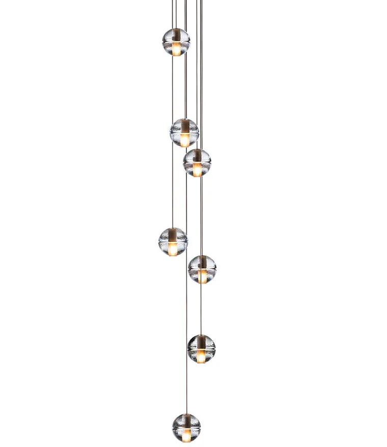 Люстра Bocci 14.7 Seven Pendant Chandelier by Omer Arbel BC20216