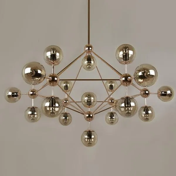 Люстра Modo Chandelier Gold Loft Concept 40.513