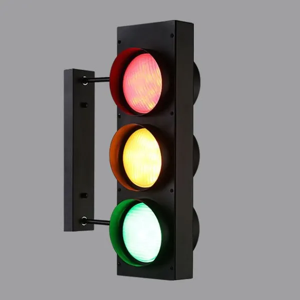 Бра Светофор Loft traffic light Wall lamp Duo