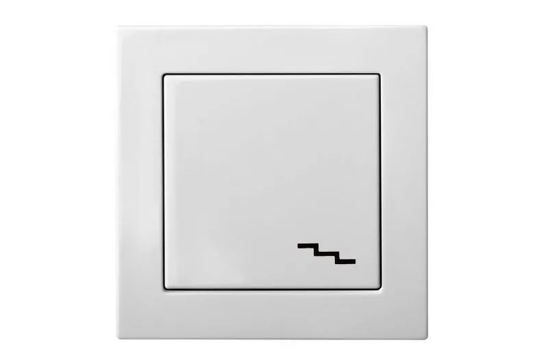 Переключатель Одноклавишный Белый IP44 LIREGUS EPSILON 28-0073
