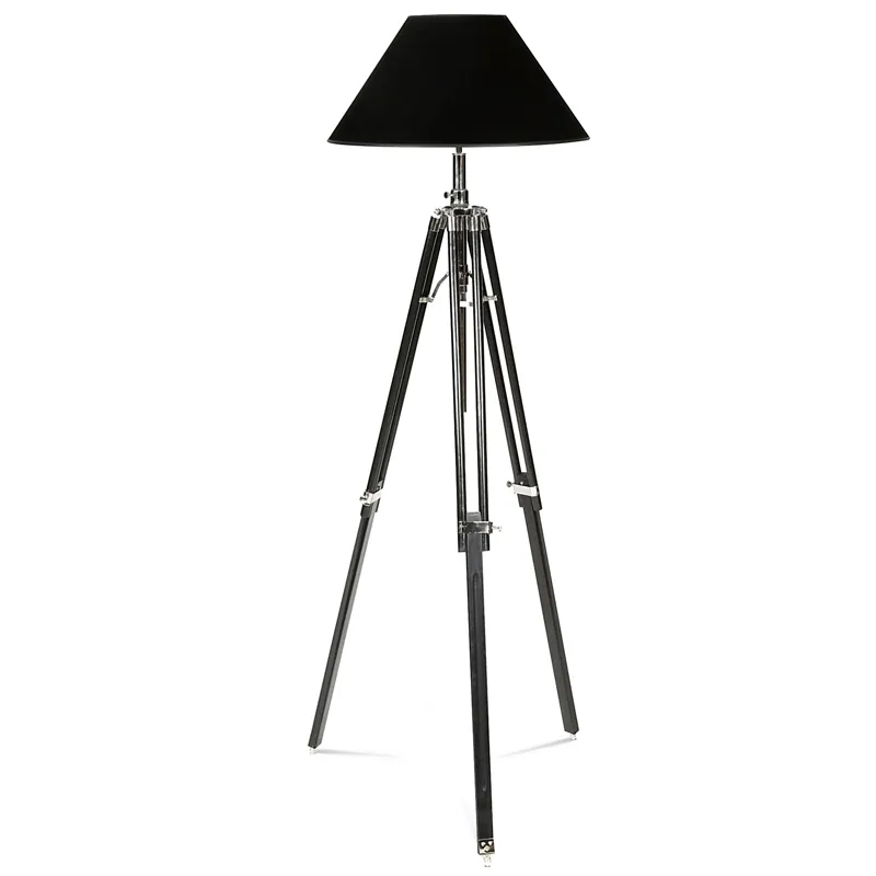 Торшер Eichholtz Floor Lamp Telescope nickel & black