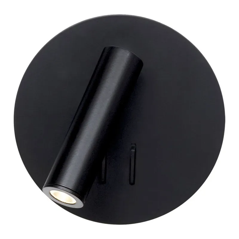 Настенный спот Black Circle Spot Wall Lamp