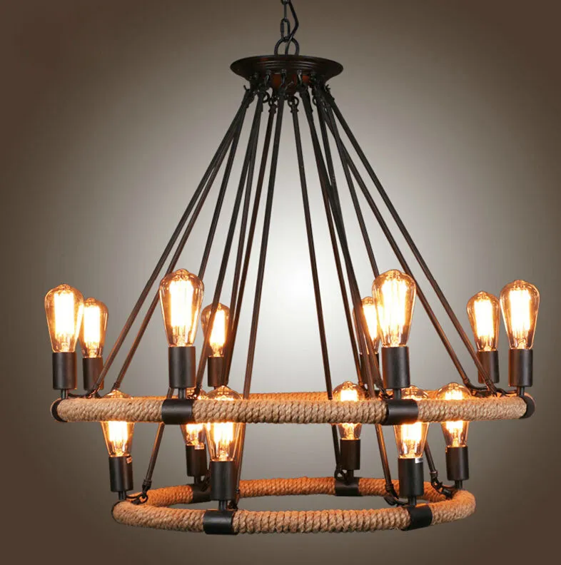 Люстра Loft Chandelier Filament Rope Double RH21598